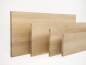 Preview: Solid wood edge glued panel Beech lightly steamed A/B 19 mm, 2-2.4 m, DL full lamella, customized DIY